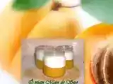Recette Yaourt a la compote d'abricots & miel