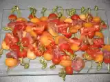 Recette Brochettes de melon au jambon cru de cathy