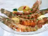 Recette Salade de gambas aux petits légumes