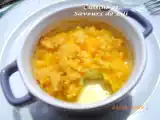 Recette Crumble de poulet aux herbes et à la mimolette