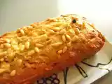 Recette Cake à la feta, aux pignons de pin et aux tomates séchées