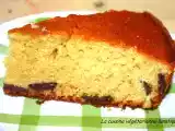 Recette Merveilleux gâteau au yaourt, aux amandes et pépites de chocolat (sans beurre)