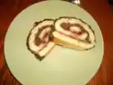 Recette Bûche framboise/nutella express