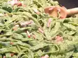 Recette Pâtes fraîches aux épinards