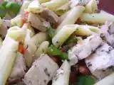 Recette Salade de pâte à l'espadon.