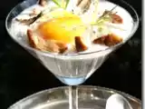 Recette Crème de chou fleur aux cèpes et oeuf poché à 65°c