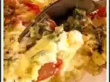 Recette Clafoutis aux tomates cerise et à la feta