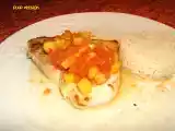 Recette Espadon au rougail de mangue