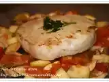 Recette Filet de thon au citron