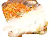 Recette Filet de lieu à la julienne de légumes