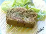 Recette Cake poivrons et chorizo à la farine de lentilles