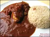 Recette Mole poblano (poulet au chocolat ou cacao, mexicain)