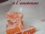 Recette Pâte de coings à l'ancienne
