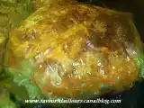 Recette * pastilla aux légumes & aux fruits mer *