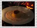 Recette Soufflé d'halloween sur toile d'araignée