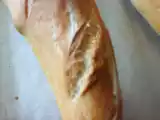 Recette Pain sur poolish longue.