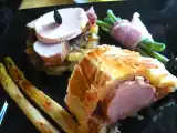 Recette Duo de filets mignons:en croûte et pommes de terre-truffe
