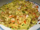 Recette Omelette au surimi