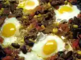 Recette Oeufs en nid de chili con carne