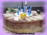 Recette Bavarois chocolat-poire