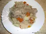 Recette Plov or chicken and rice pilaf from uzbekistan / plov ou pilaf au poulet et au ris