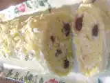 Recette Bûche forêt blanche