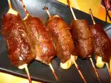 Recette Yakitoris de boeuf au fromage