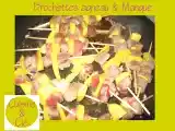 Recette Brochettes agneau & mangue