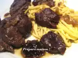 Recette Biche en daube aux pruneaux