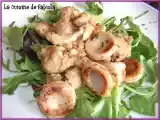 Recette Salade de boudin blanc marron et noix