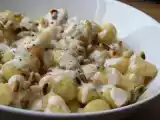 Recette Gnocchi à la crème de boursin et aux pignons grillés