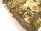 Recette Frittata aux épinards, chèvre et pignonss