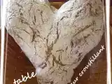 Recette Pain au coeur croustillant pour la st valentin