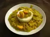 Recette Crevettes et poireaux au curry et coco