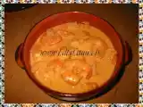 Recette Scampi au paprika et à la crème