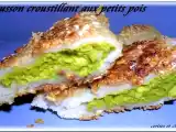 Recette Chaussons croustillants fourres aux petits pois