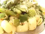 Recette Coudes rayés aux légumes printaniers