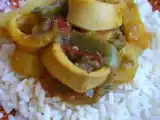 Recette Poelée d'encornets aux légumes du soleil