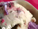 Recette Glace aux fleurs de cerisiers, madeleines aux fleurs