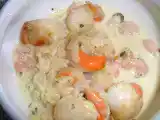Recette Cassolette soufflée de fruits de mer