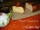 Recette Gâteau douceur à la noix de coco