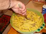 Recette Les pâtes au four.