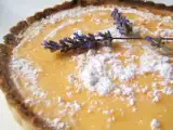 Recette Tarte au citron et aux fleurs de lavande
