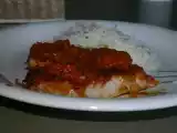 Recette Filet de lieu noir à la sauce tomate provençale