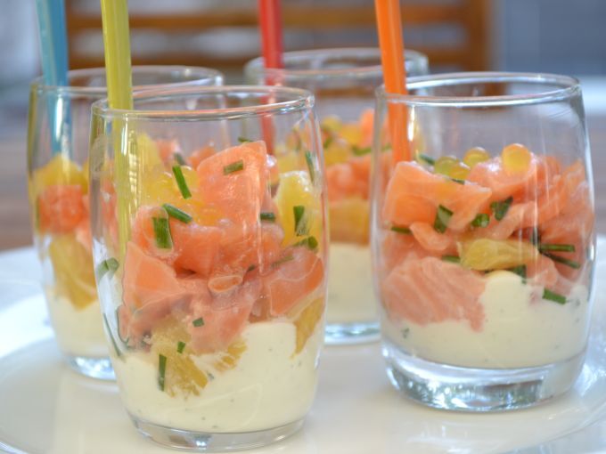 Verrine Avec Mangue Saumon 8 Recettes Sur Ptitchef