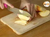 Etape 1 - Tartelettes fleurs aux pommes