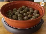 Etape 5 - Tajine de kefta (boulettes de viande hachée aux épices et aux herbes)