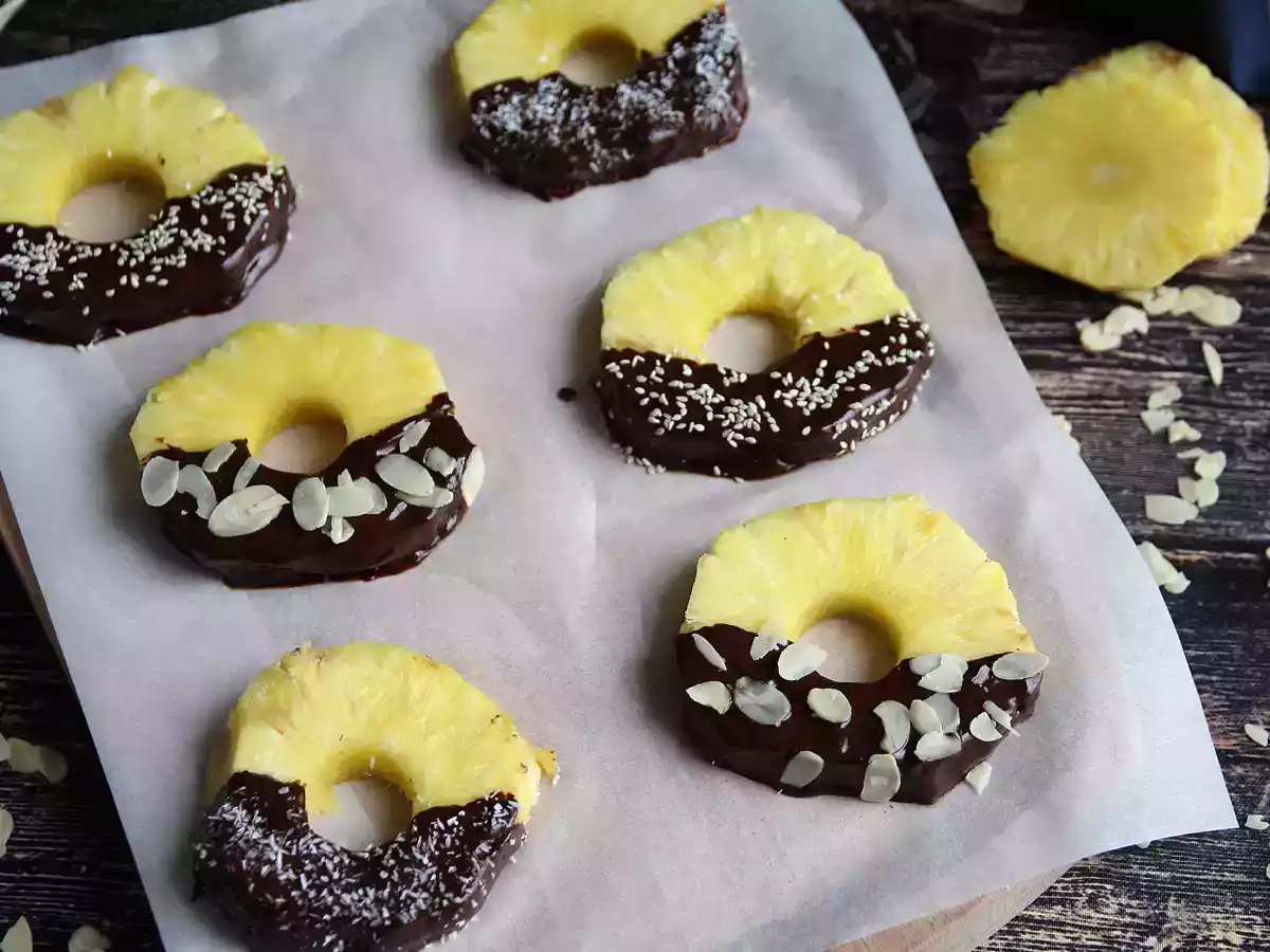 Ananas au chocolat: le dessert parfait à faire avec les enfants - photo 5