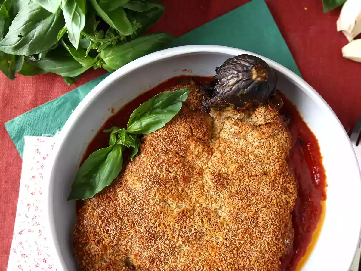 Aubergine panée façon escalope milanaise mais végétarienne - Cuisson Air Fryer - photo 4