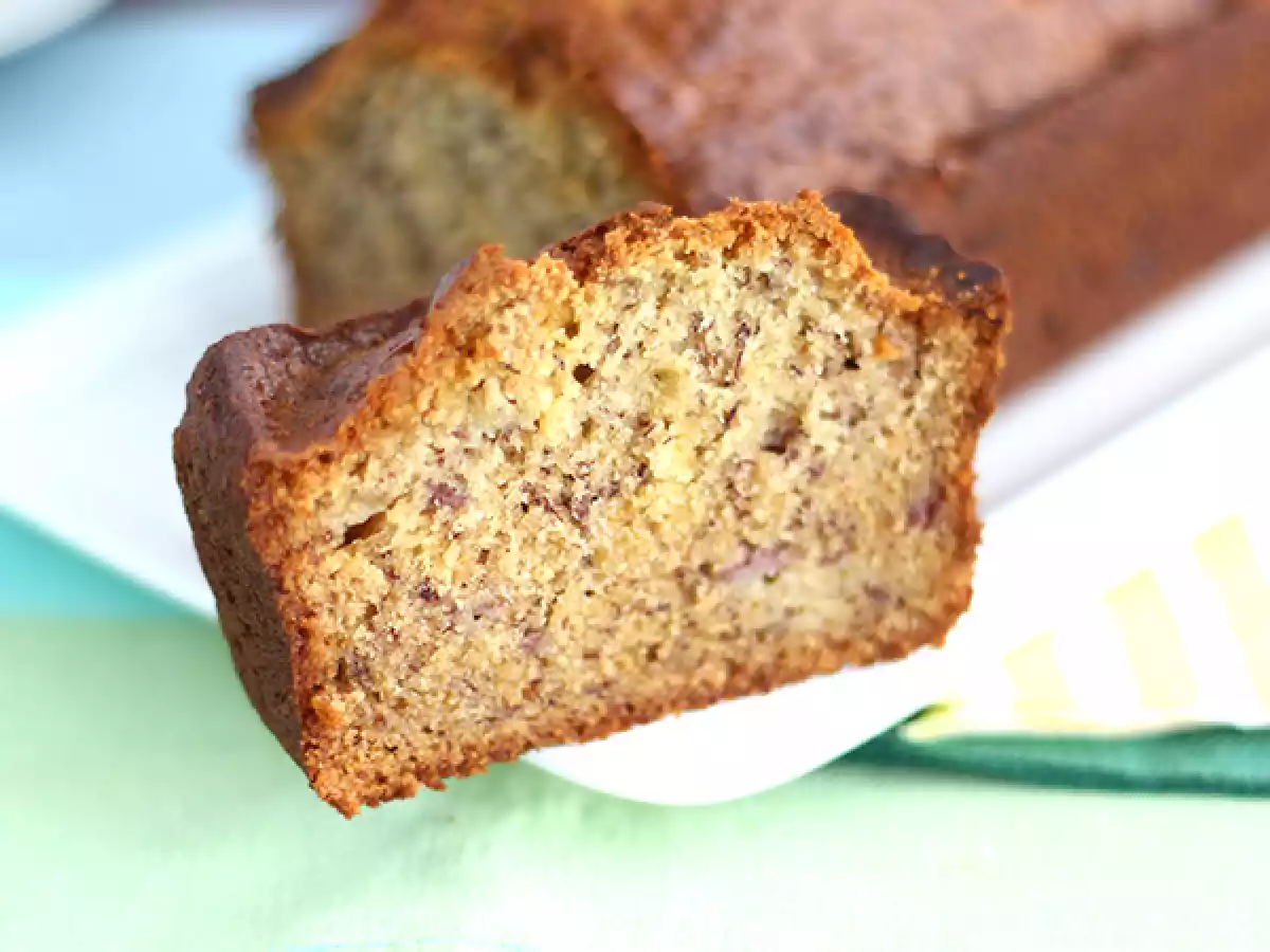 Banana bread, gâteau à la banane - photo 3